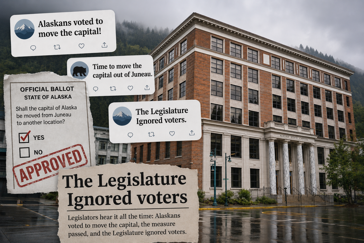The History of the Effort to Move the Captal Out of Juneau